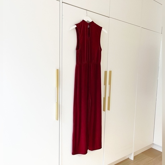 BNWOT Velvet Torch Ribbed High neck jumpsuit - Picture 6 of 7